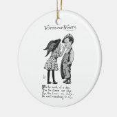 Décoration En Céramique Votes Pour Les Femmes (Gauche)