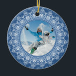 Décoration En Céramique VOTRE photo dans un cadre élégant<br><div class="desc">Consultez mon magasin pour plus d'objets personnalisés.</div>