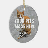 Décoration En Céramique Votre photo de chat (Droite)