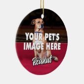 Décoration En Céramique Votre photo de chien (Droite)