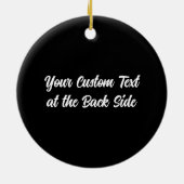 Décoration En Céramique Votre photo de chien (Dos)