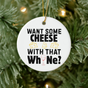 Décoration En Céramique Voulez-Vous du Fromage Avec Cette P(l)aine?