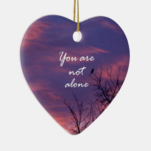 Décoration En Céramique Vous n'êtes pas seuls (Droite)