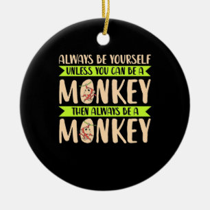 Décoration En Céramique Vous Pouvez Être Un Singe