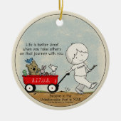 Décoration En Céramique Voyage (Devant)