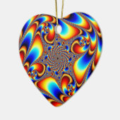 Décoration En Céramique Voyage spatial - Fractal (Gauche)