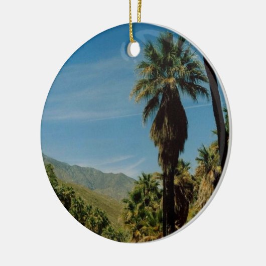 Décoration En Céramique Vue de Palm Springs (Gauche)