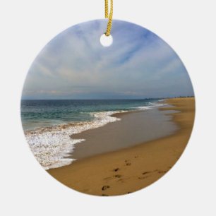 Décoration En Céramique Vue depuis le Wedge, Newport Beach, Californie