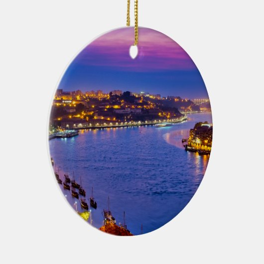 Décoration En Céramique Vue sur le fleuve Douro (Droite)