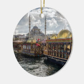 Décoration En Céramique Vue vers Istanbul (Turquie) (Gauche)