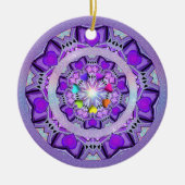 Décoration En Céramique W2 pourpre (Devant)