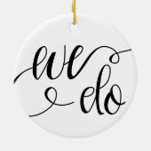 Décoration En Céramique We do wedding custom photo (Dos)