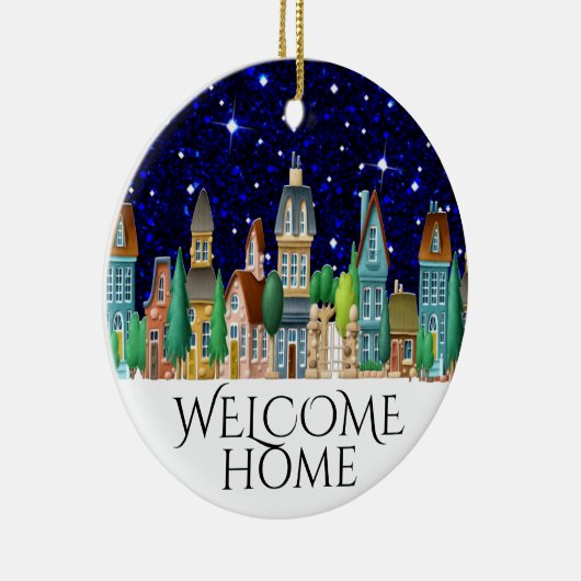 Décoration En Céramique Welcome Home (Droite)