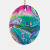 Décoration En Céramique Wild Psychedelic Acrylic Pour art (Droite)