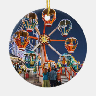 Décoration En Céramique Wildwood NJ – Tour de course en ballon la nuit