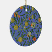 Décoration En Céramique William Morris Pomegranate Bleu papier peint color (Droite)