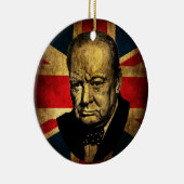 Décoration En Céramique Winston Churchill (Droite)