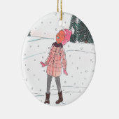 Décoration En Céramique Winter  Bliss (Droite)