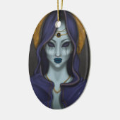 Décoration En Céramique witch (Gauche)