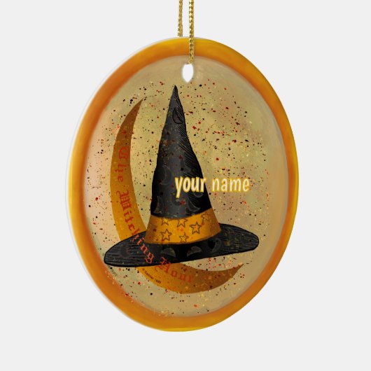 Décoration En Céramique Witching Hour Witch ornament (Droite)
