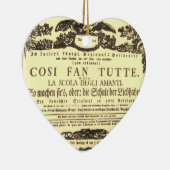 Décoration En Céramique Wolfgang Amadeus Mozart Herzoper Cosi fan tutte (Droite)