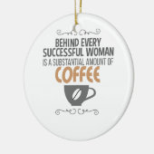 Décoration En Céramique Woman Is Coffee (Gauche)