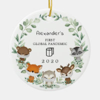 Woodland Baby 1er Noël Pandémie mondiale