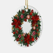 Décoration En Céramique Wreath de Noël