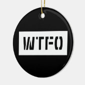 DÉCORATION EN CÉRAMIQUE WTFO (Gauche)