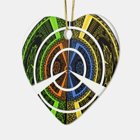 DÉCORATION EN CÉRAMIQUE X (Gauche)