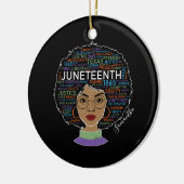 Décoration En Céramique Xe | Femme noire | Droits noirs (Gauche)