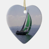 Décoration En Céramique Yacht d'emballage (Droite)