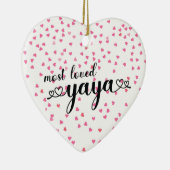 Décoration En Céramique Yaya le plus aimé (Droite)