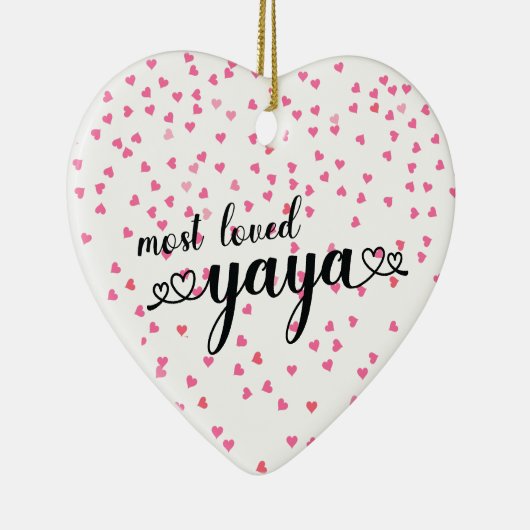 Décoration En Céramique Yaya le plus aimé (Droite)