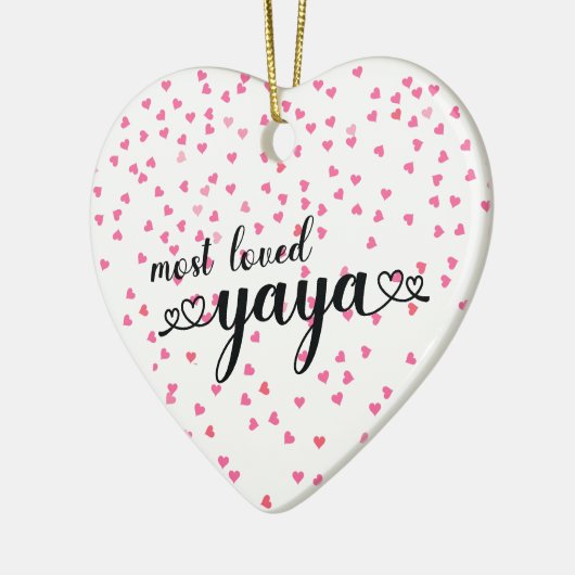 Décoration En Céramique Yaya le plus aimé (Gauche)