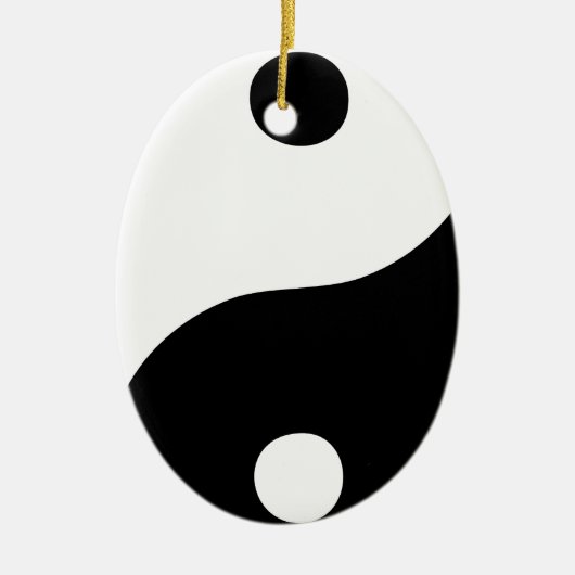 Décoration En Céramique Yin Yang (Devant)