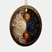 Décoration En Céramique Yin-Yang Hourglass (Droite)