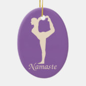 Décoration En Céramique Yoga (Dos)