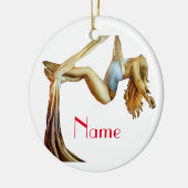 Décoration En Céramique yoga aérien Thunder_Cove (Gauche)