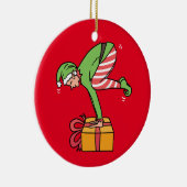 Décoration En Céramique Yoga Christmas Elf Pose (Droite)