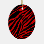 Décoration En Céramique zèbre rouge (Droite)