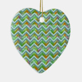 Décoration En Céramique ZigZag en verre tendu (Droite)