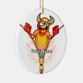 Décoration En Céramique Zipper Monster (Droite)