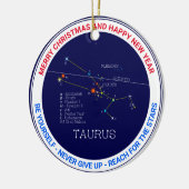 Décoration En Céramique Zodiaque Taurus (Gauche)