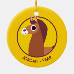 Décoration En Céramique Zora le cheval