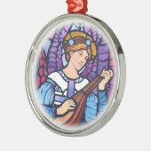 Décoration en vitraux de la Paix sur Terre (Gauche)