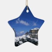 Décoration encadrée de flocon de neige (Droite)