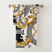 Décoration grecque d'or noir (En situation)