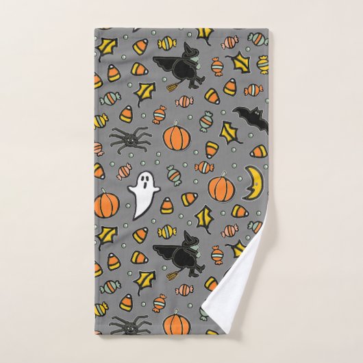 Décoration Halloween (Serviette à main)