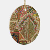 Décoration indienne, plat XIX 'd'Orna polychrome (Droite)